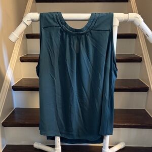 41 Hawthorn Teal Sleeveless Blouse